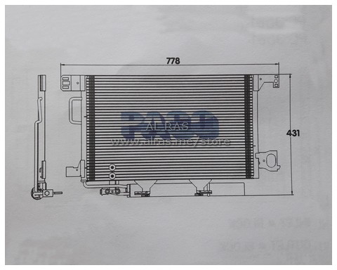 COND . MERCEDES BENZ 55/230 2008 